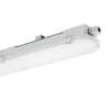RESISTO-LED-diffuusorivalaisin, vaaleanharmaa, 150 cm, 56 W, 840 IP66