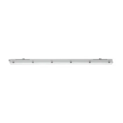 RESISTO-LED-diffuusorivalaisin, vaaleanharmaa, 150 cm, 56 W, 840 IP66