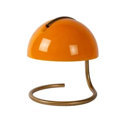 Retro-pöytävalaisin Cato maitolasia, oranssi