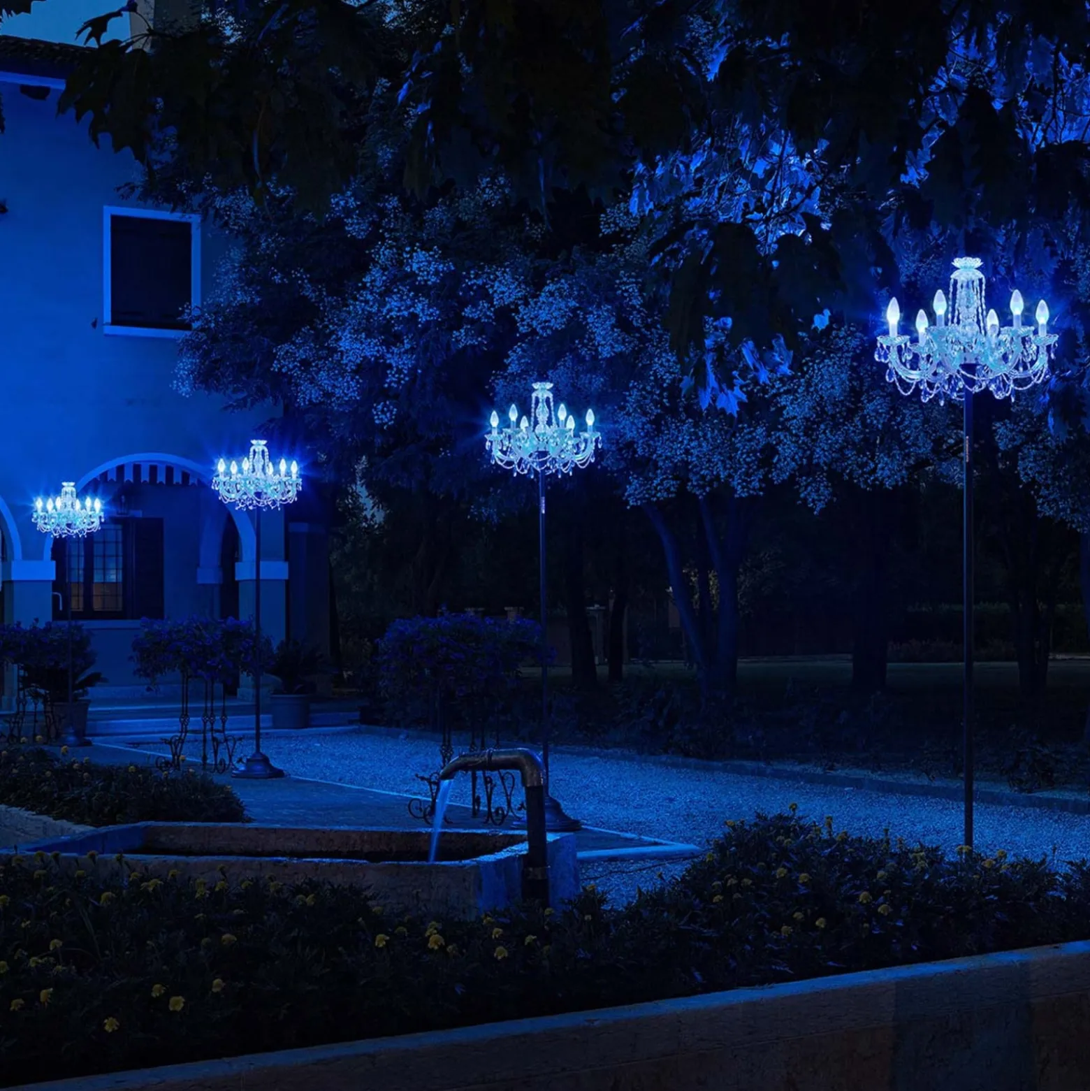 RGBW-lattiavalaisin Drylight ulos – sovellusohjaus