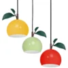 Riippuvalaisin Apple mix, värikäs, metalli, Ø 42 cm, 3-valo, E27