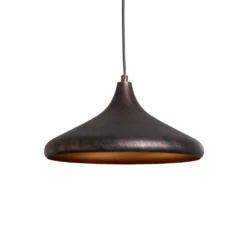 Riippuvalaisin Barek, musta/kultainen, Ø 34 cm, metalli, E27