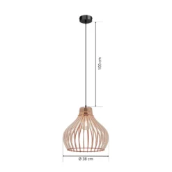 Riippuvalaisin Barrel, 1-lamppuinen, Ø 38 cm