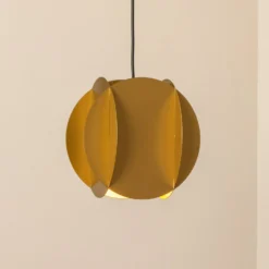 Riippuvalaisin Corner, kullanvärinen, 25 x 25 cm, metalli, E27