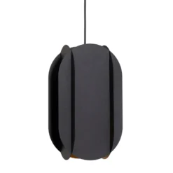 Riippuvalaisin Corner, musta, korkeus 35 cm, metalli, E27
