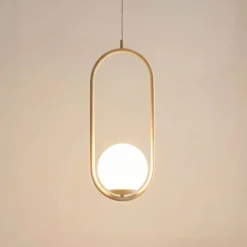 Riippuvalaisin Dione, opaali/creme 1-lamppuinen