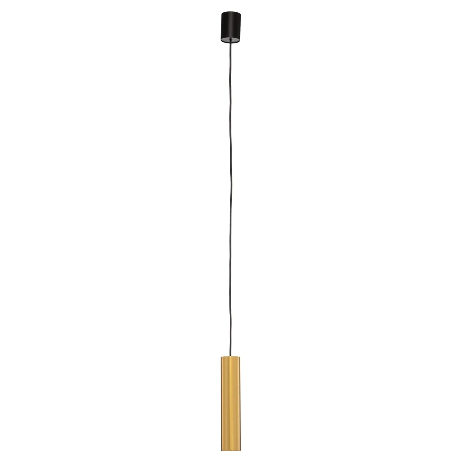 Riippuvalaisin Eye, 1-lamppuinen, messinki, varjostimen korkeus 25 cm
