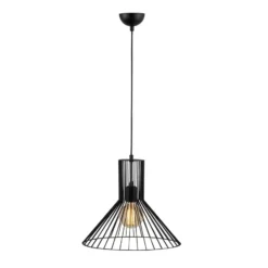 Riippuvalaisin Fellini MR-757, musta, metalli, Ø 38 cm