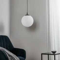 Riippuvalaisin Maxi, Ø 30 cm, 1-lamppuinen, lasivarjostin