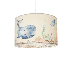 Riippuvalaisin 25/40 Merieläimet, Ø 38 cm, värikäs, muovia