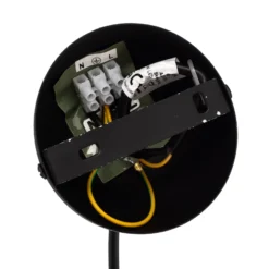 Riippuvalaisin Mudoni MR-937 1-valo musta/opal lasi