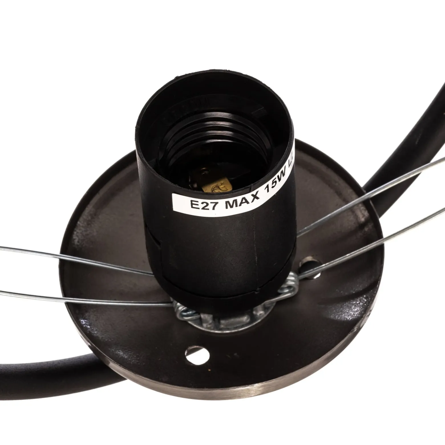 Riippuvalaisin Mudoni MR-937 1-valo musta/opal lasi