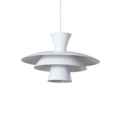 Riippuvalaisin Plato, valkoinen, metalli, Ø 38 cm, E27