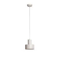 Riippuvalaisin Rif S, taupe, 1-lamppuinen, Ø 15 cm, teräs