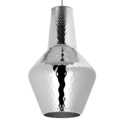 Riippuvalaisin Romeo 130 cm hopea metallinen