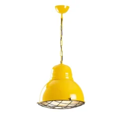 Riippuvalaisin Saglam 3729, keltainen, rauta, Ø 32 cm