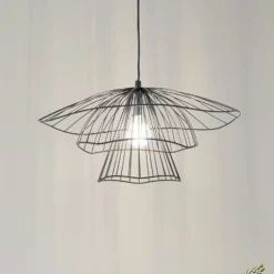 Riippuvalaisin Tel 6504, musta, rauta, Ø 50 cm