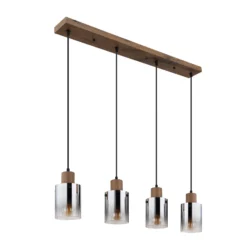 Riippuvalaisin Underwood, pituus 105 cm, ruskea/savuharmaa, MDF
