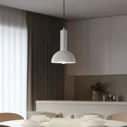 Riippuvalaisin Vitrum cupola S, taupe, puolipyöreä, Ø 19 cm