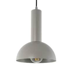 Riippuvalaisin Vitrum cupola S, taupe, puolipyöreä, Ø 19 cm