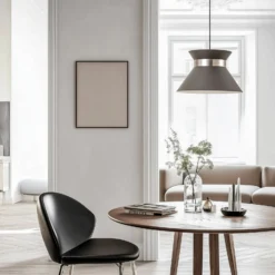 Riippuvalo Avery metallivarjostimella, antrasiitti/nikkeli