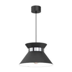 Riippuvalo Avery metallivarjostimella, antrasiitti/nikkeli