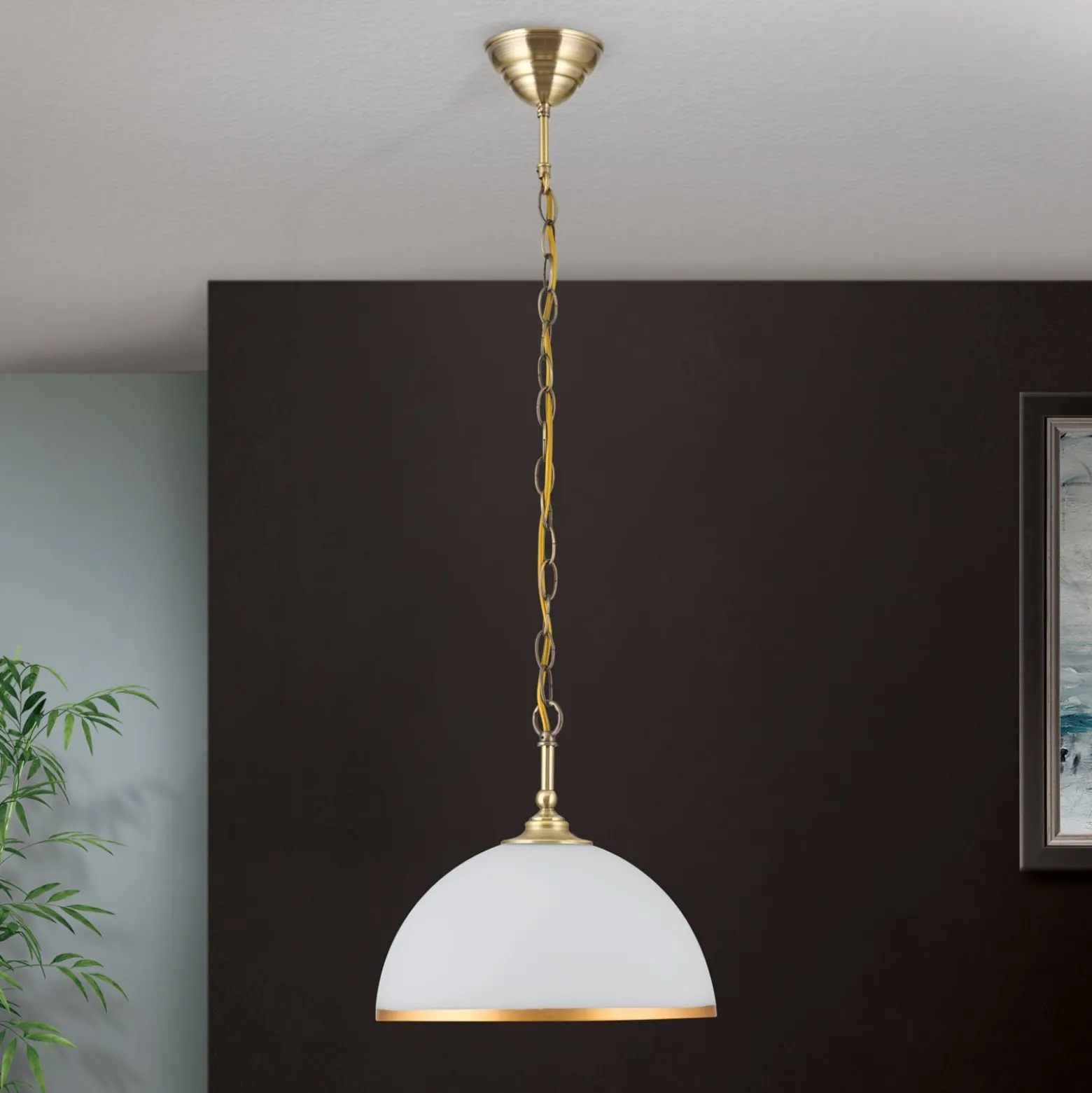 Riippuvalo Old Lamp, ketjuripustin, 1-lamppuinen
