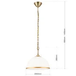 Riippuvalo Old Lamp, ketjuripustin, 1-lamppuinen