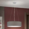 Riippuvalo Ufo harmaalla kangasvarjostimella