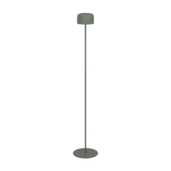 Roccanova-L aurinko-LED-terassivalaisin, vihreä, korkeus 120 cm
