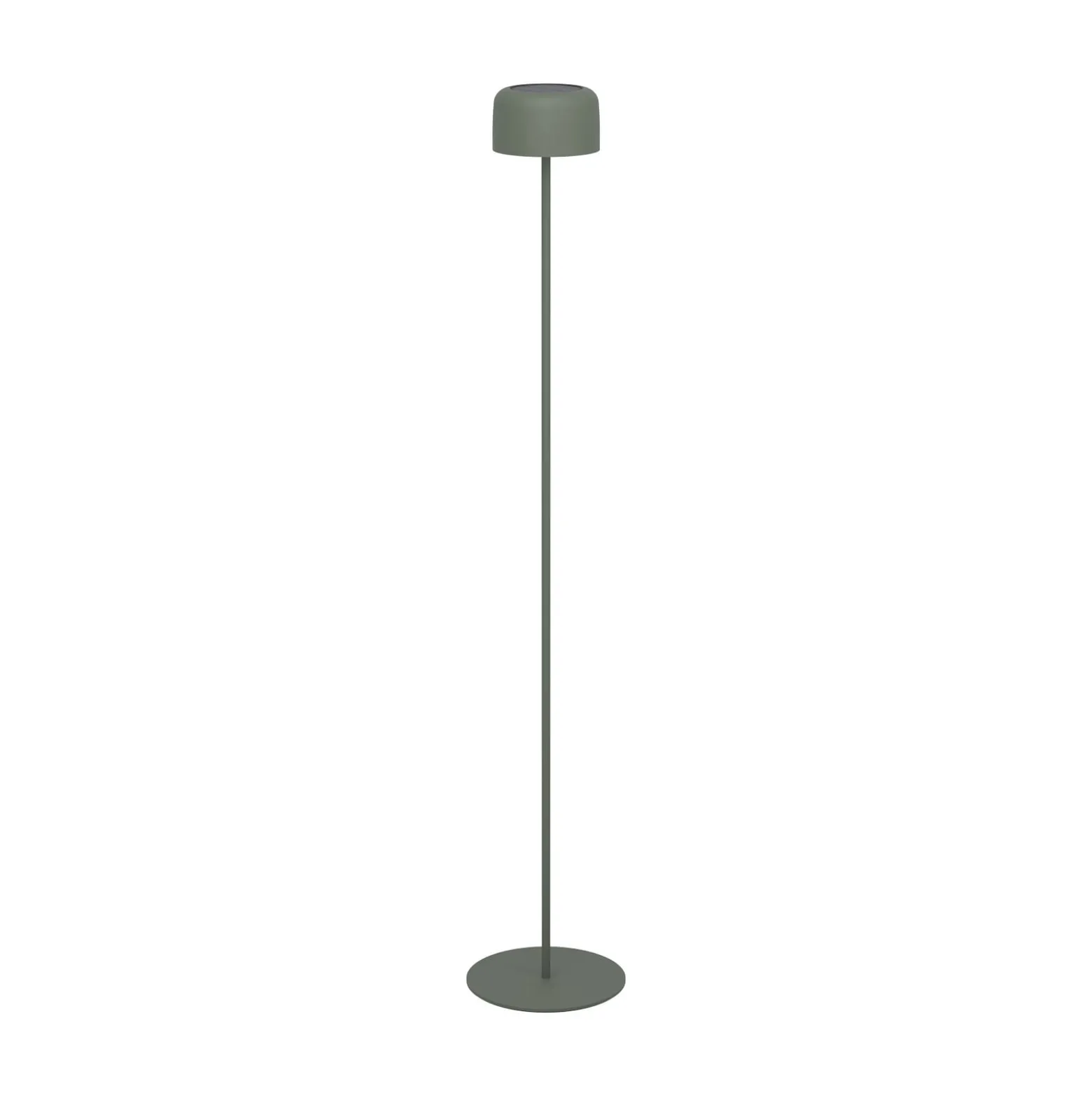 Roccanova-L aurinko-LED-terassivalaisin, vihreä, korkeus 120 cm