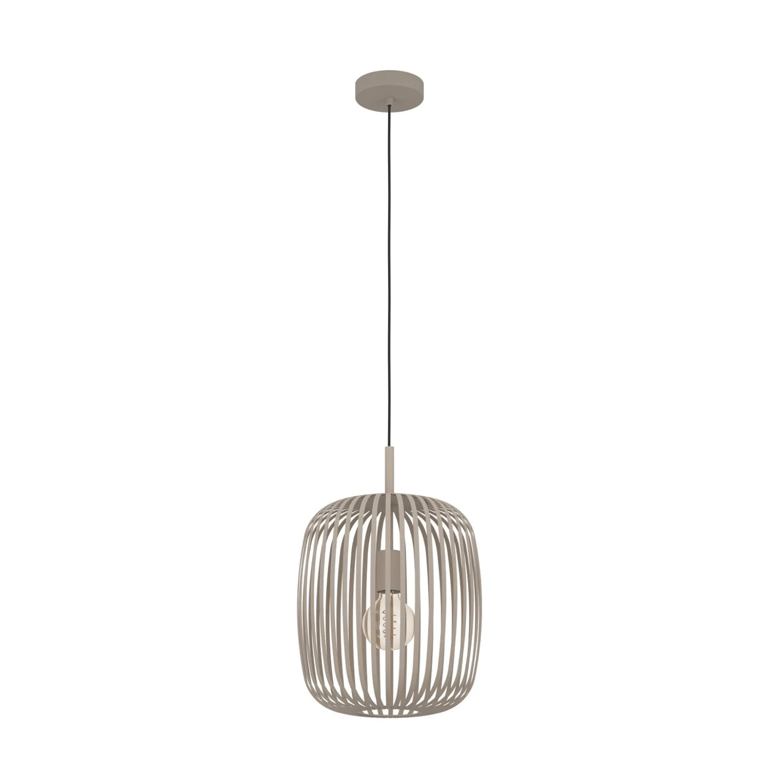 Romazzina-riippuvalaisin, beige, Ø 33 cm, metalli, E27