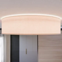 Rondo kattovalaisin, beige, Ø 60 cm