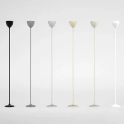 Rotaliana Drink LED-lattiavalaisin, valkoinen mattapintainen