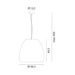 Rotaliana Pomi H1 H1 riippuvalaisin kulta Ø 48,5 cm