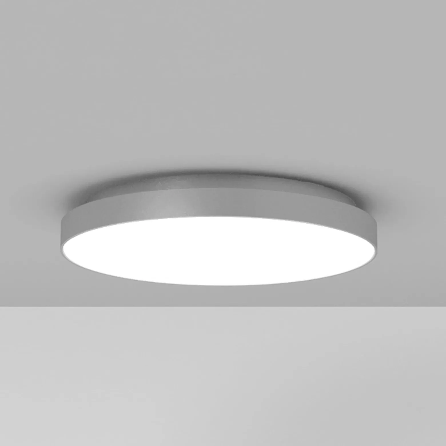 Rotaliana Venere W2 -LED-kattovalaisin 3000K hopea