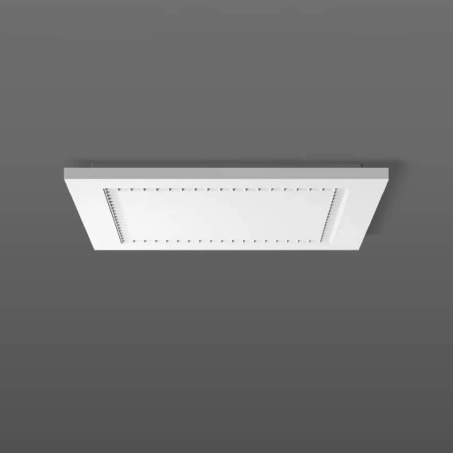 RZB Hemis Square LED-kattovalaisin 40x40 cm 3000 K