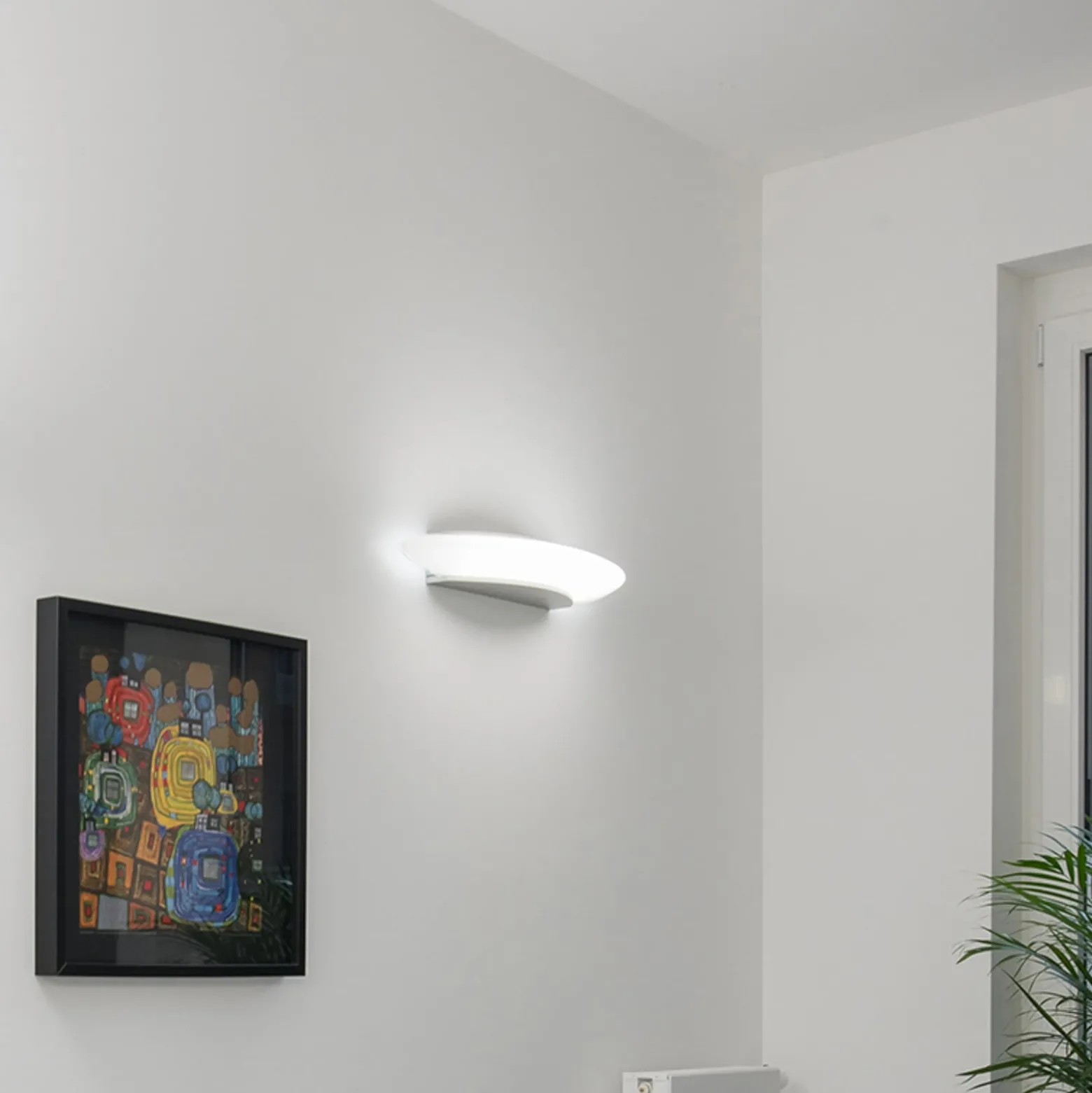 RZB Ring of Fire-LED-seinälamppu DALI 60cm 22W 830