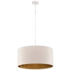 Salina riippuvalaisin, valkoinen/kulta Ø 50cm