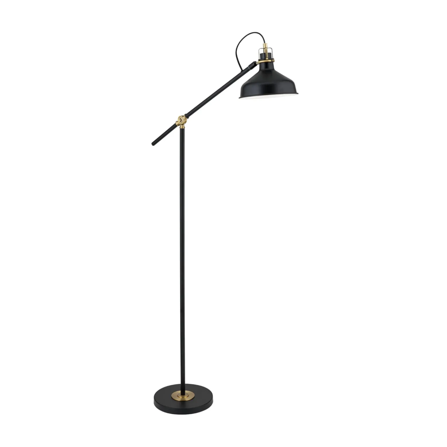 Schiller lattiavalaisin, musta, metalli, 153 cm, säädettävä
