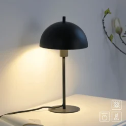 Schöner Wohnen Pöytävalaisin Ali, musta, rauta, E14