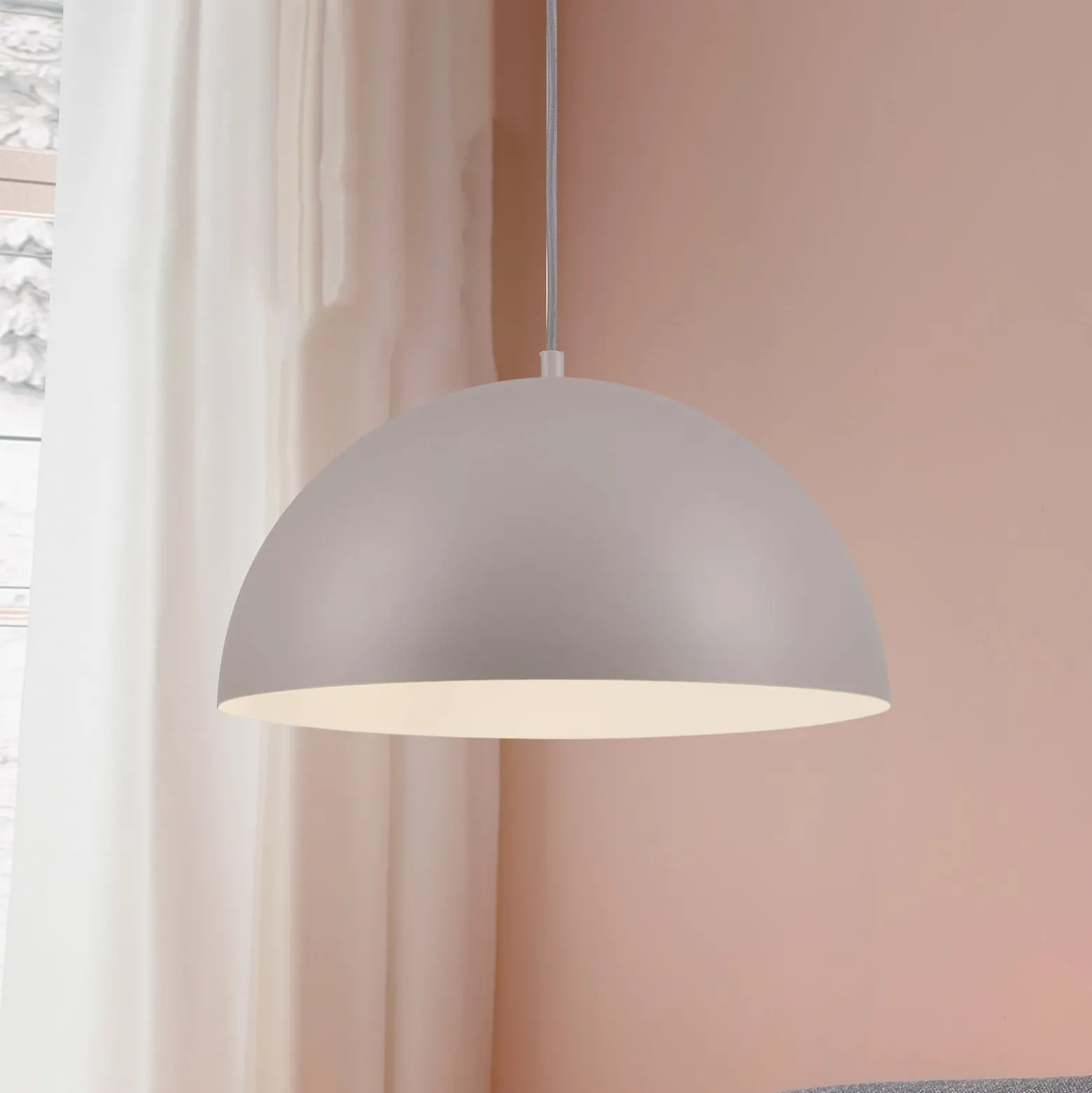 Schöner Wohnen riippuvalaisin Ali Sandbrise, rauta, Ø 38 cm E27