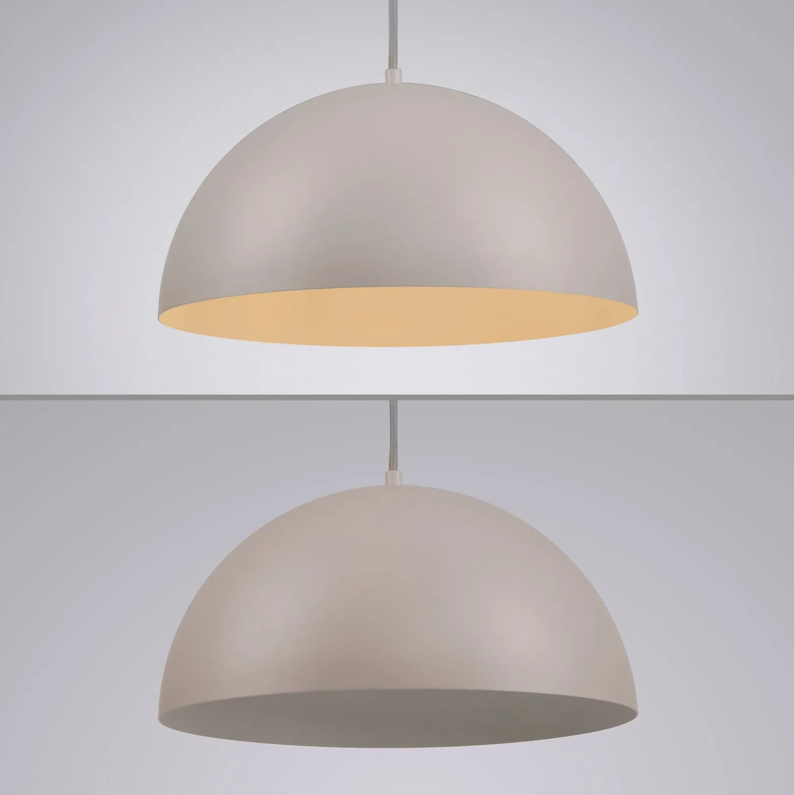 Schöner Wohnen riippuvalaisin Ali Sandbrise, rauta, Ø 38 cm E27