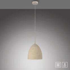 Schöner Wohnen Traventa-riippuvalaisin, beige, Ø 21 cm, E27