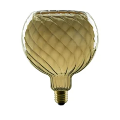 SEGULA Floating Globe twisted G150 E27 6W harmaa