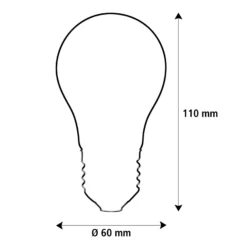 SEGULA LED Elegant Line E27 5W hehkulamppu 2700 K hehkulamppu himmennettävä