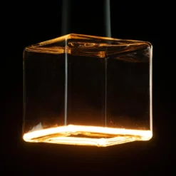 SEGULA LED-Floating-Cube 86 E27 4,5W läm valk/kirk