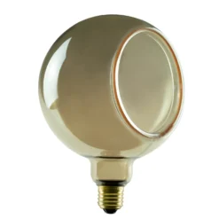 SEGULA LED-Floating-globe G150 E27 6W smokey 90°
