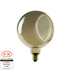 SEGULA LED-Floating-globe G150 E27 6W smokey 90°