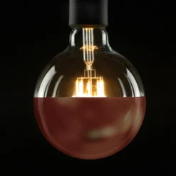 SEGULA LED-Globe E27 6,5W 927 pääpeili, kupari